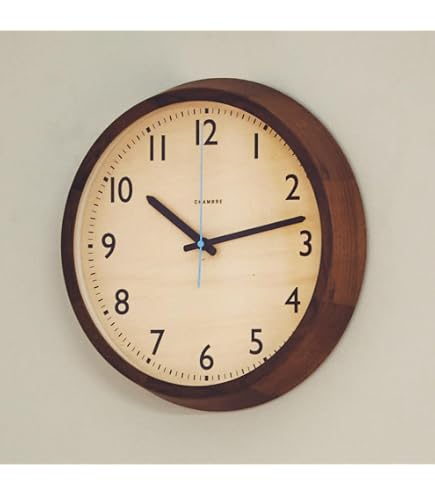 Amazon.co.jp: [CHAMBRE] シャンブル 電波時計 掛け時計 Clair CLOCK